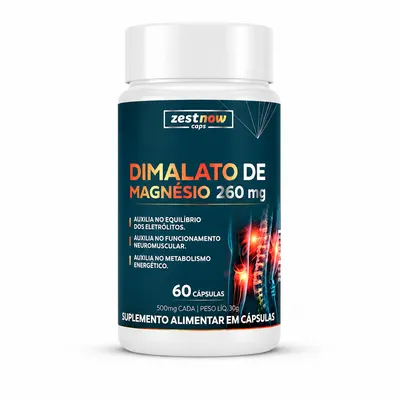 Magnésio Dimalato 260mg